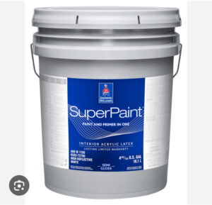 5 gal SuperPaint Sherwin Williams